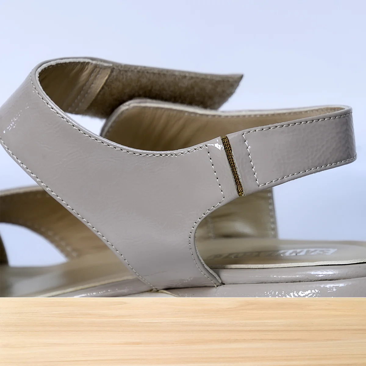 520F Solina Cuir Gris - Image 3