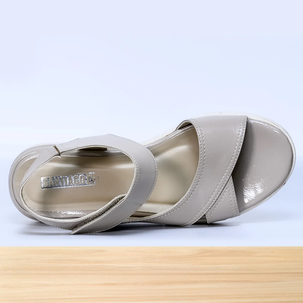 520F Solina Cuir Gris - Image 4