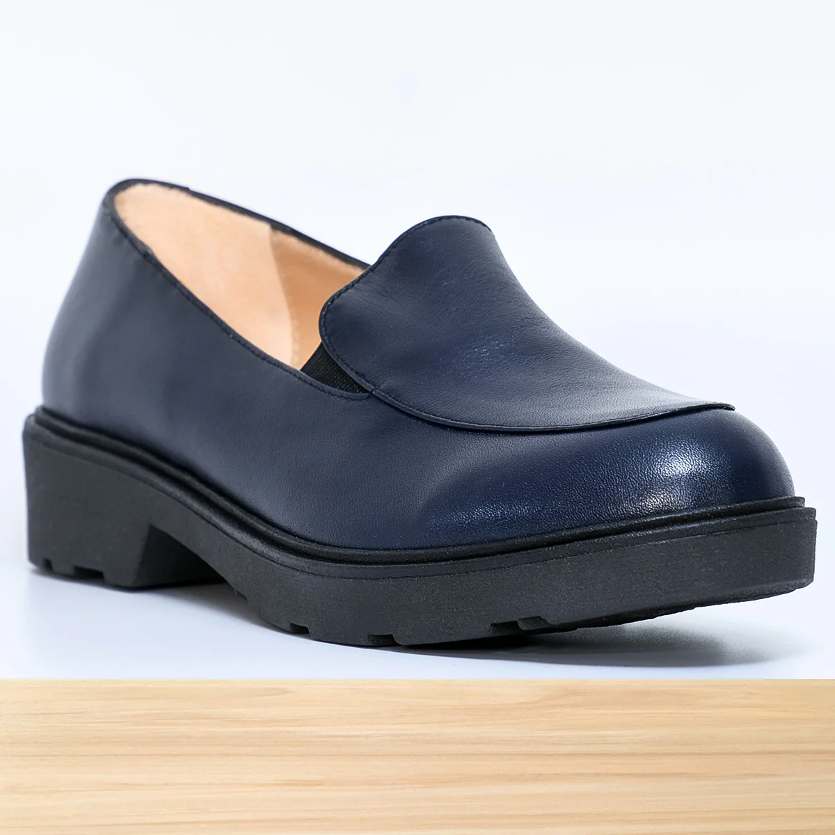 591f Oryan Cuir Bleu Marine - Image 2