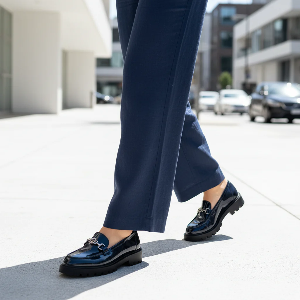 601F Lodie Cuir Bleu - Image 7