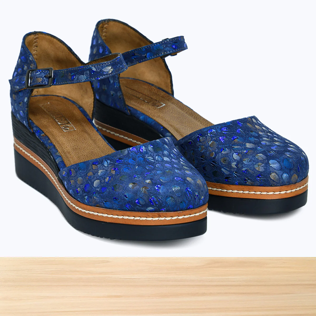 621F Rosela Cuir Bleu - Image 3