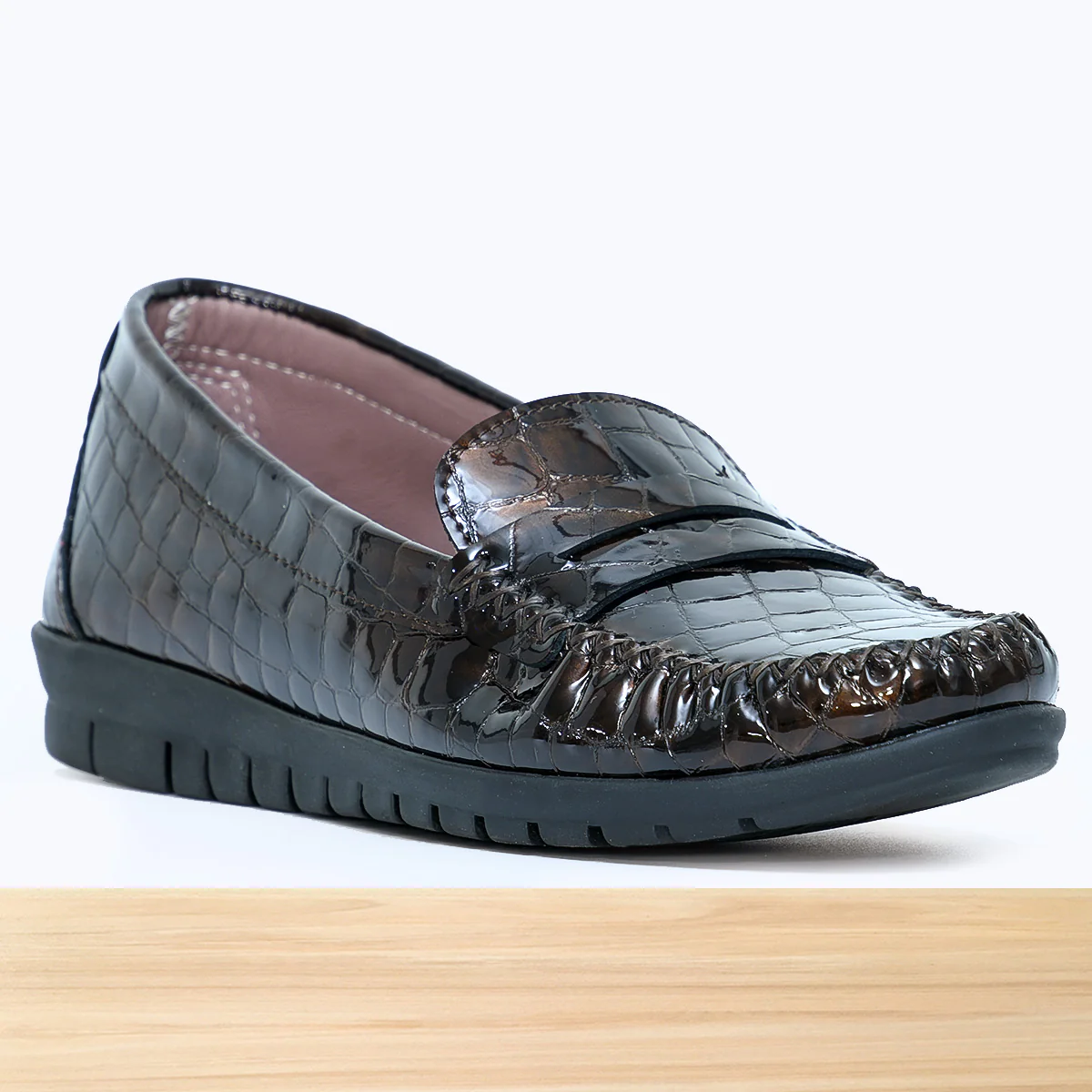 637F Nyra Cuir Marron Miel - Image 3