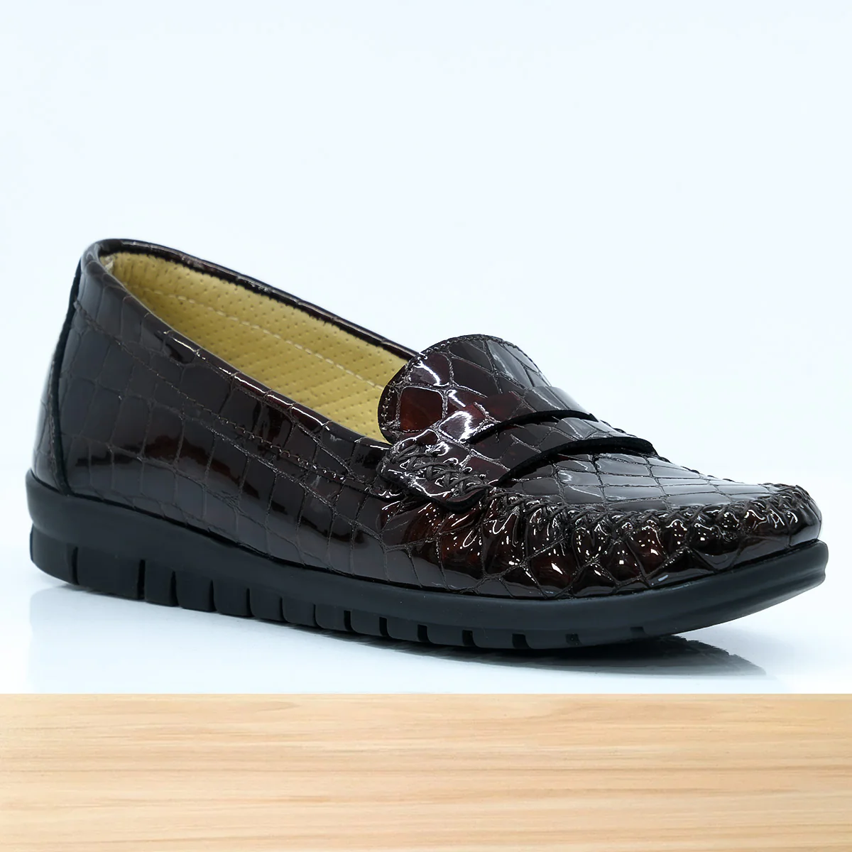637F Nyra Cuir Bordeaux - Image 3