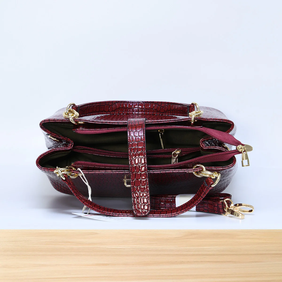 7054sc Selea Bordeaux Croco - Image 2