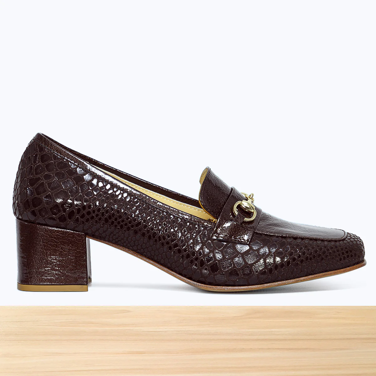 719F Elabia Cuir Marron