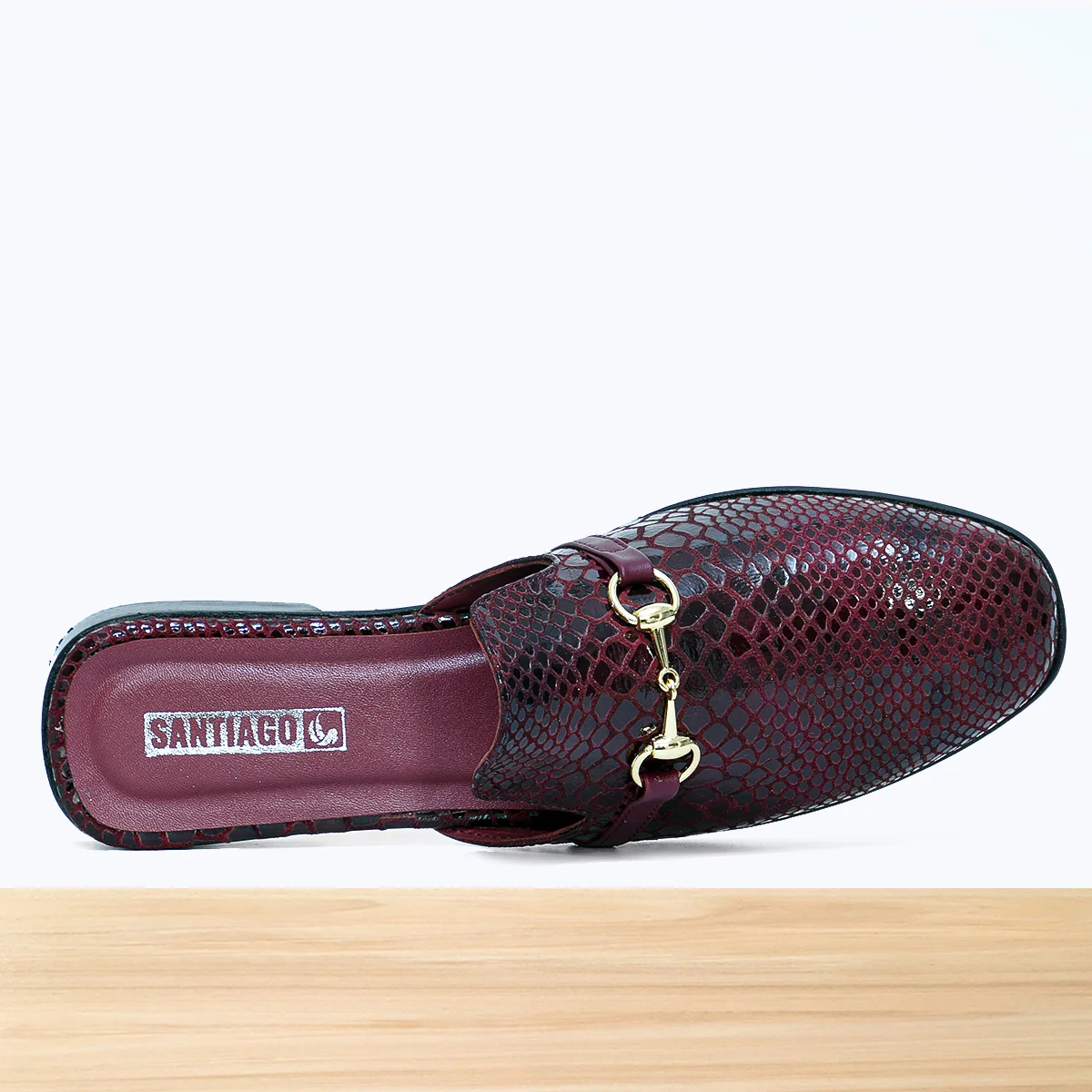 741F Qamar Cuir Serpent Boredaux SB - Image 5