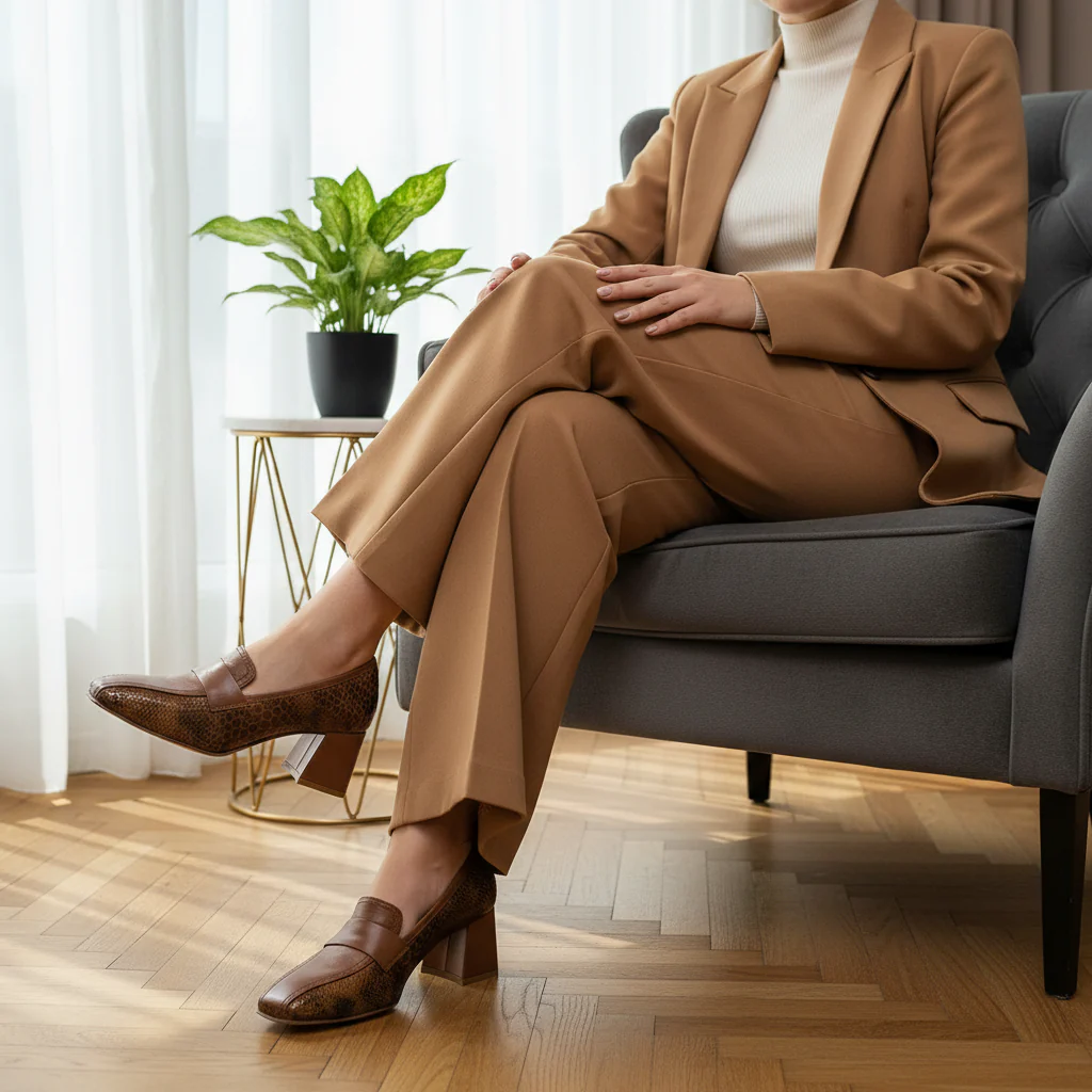 797F Elabia Cuir Camel - Image 7