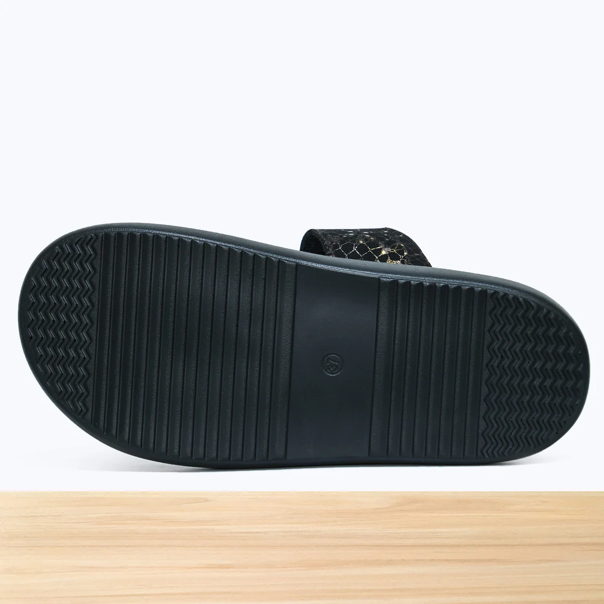 802F Olina Cuir Noir Lézard - Image 6