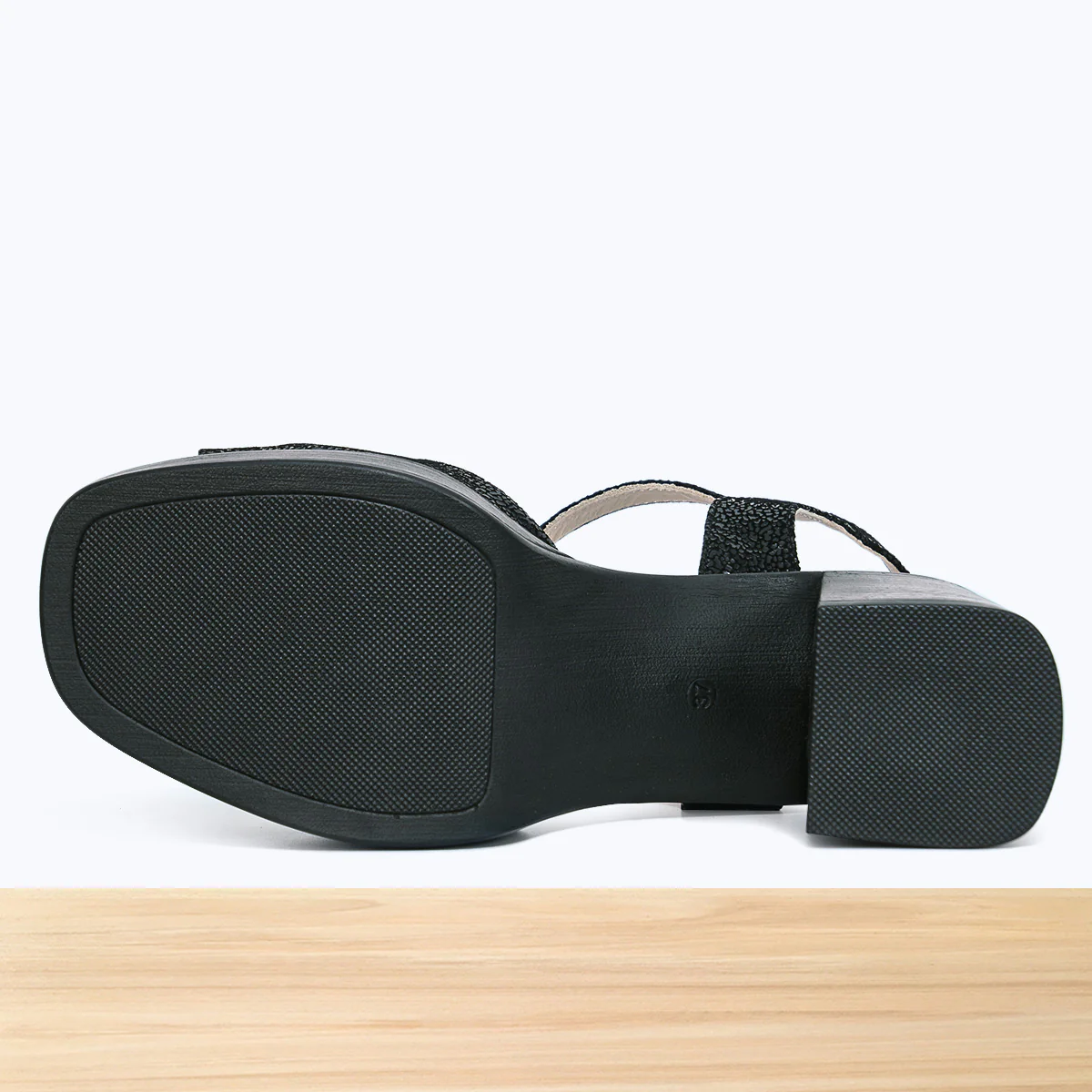 817F Bellisse Cuir Noir Brillant - Image 4