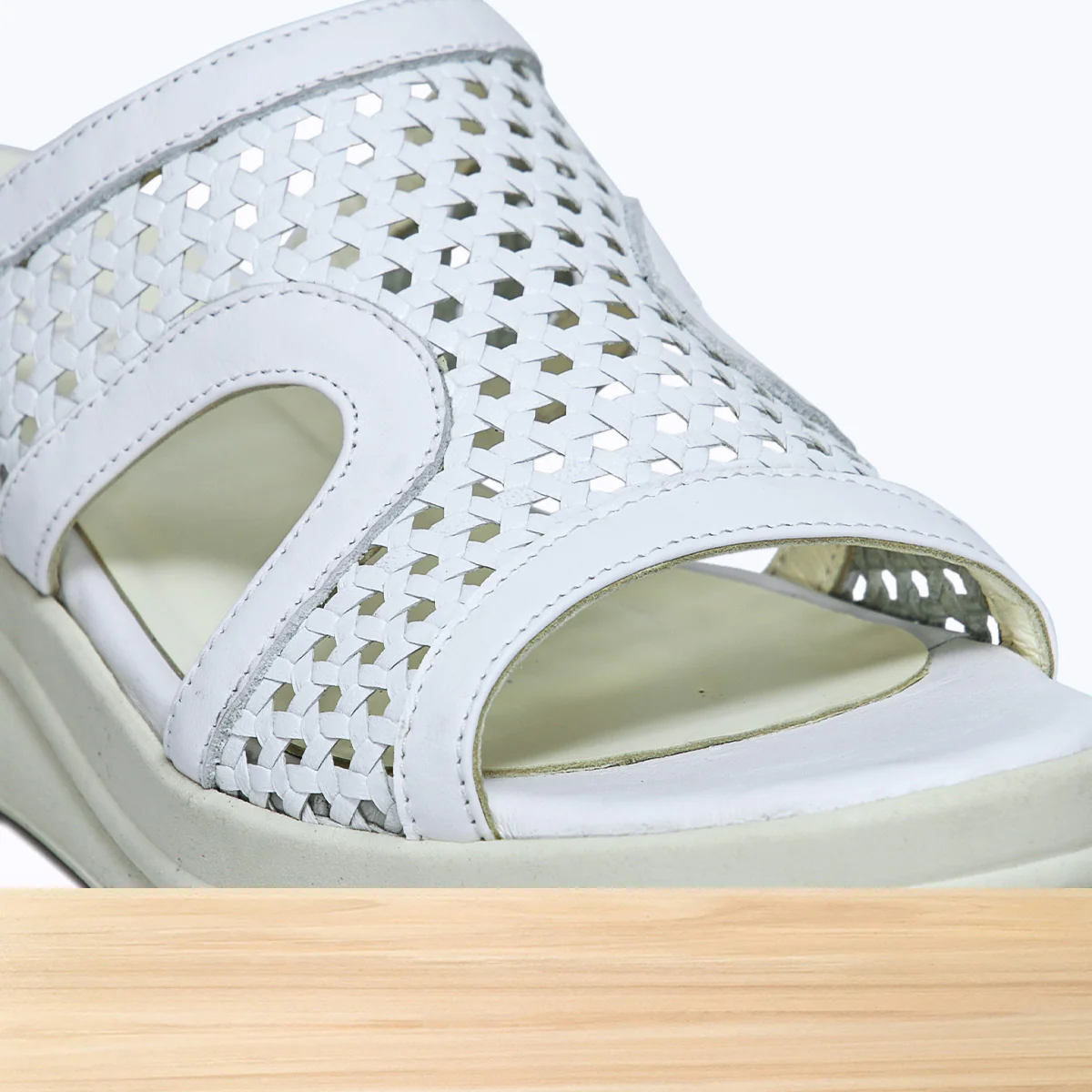 817F Olyra Cuir Blanc - Image 4