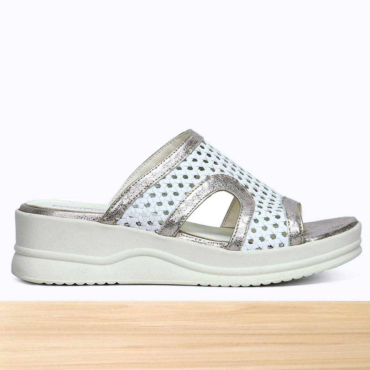 817F Olyra Cuir Blanc D