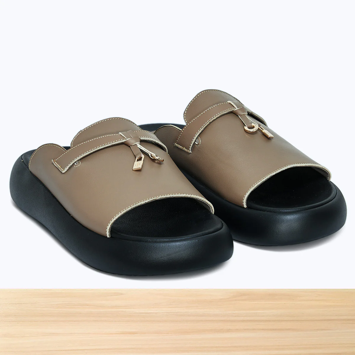 841F Hivana Cuir Taupe - Image 3