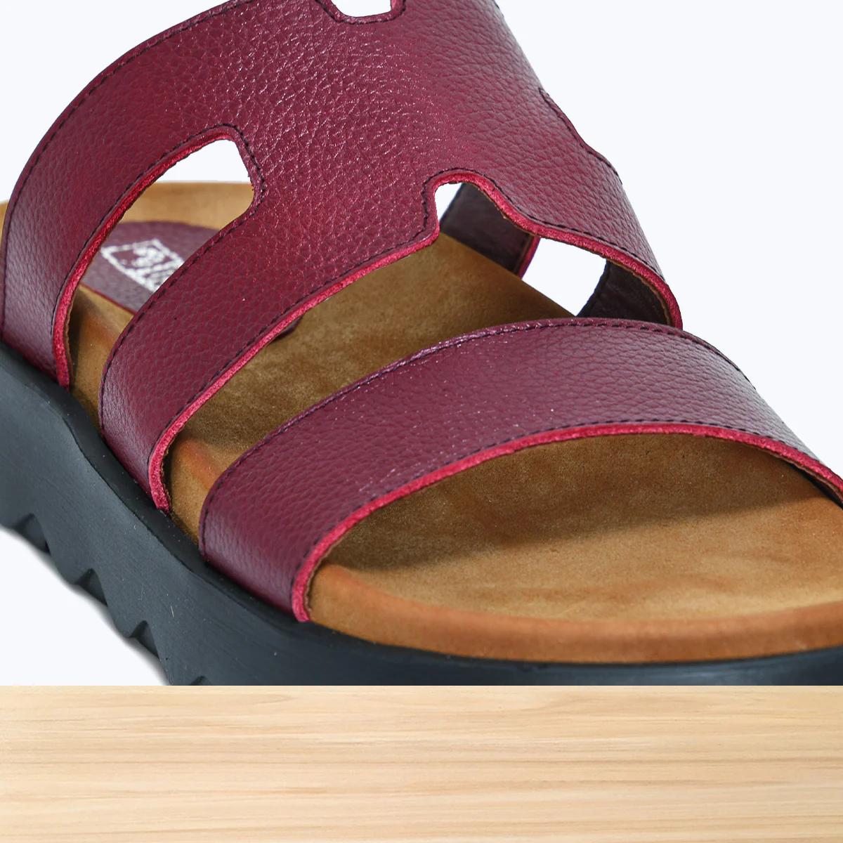 887F Rosalya Cuir Bordeaux - Image 4