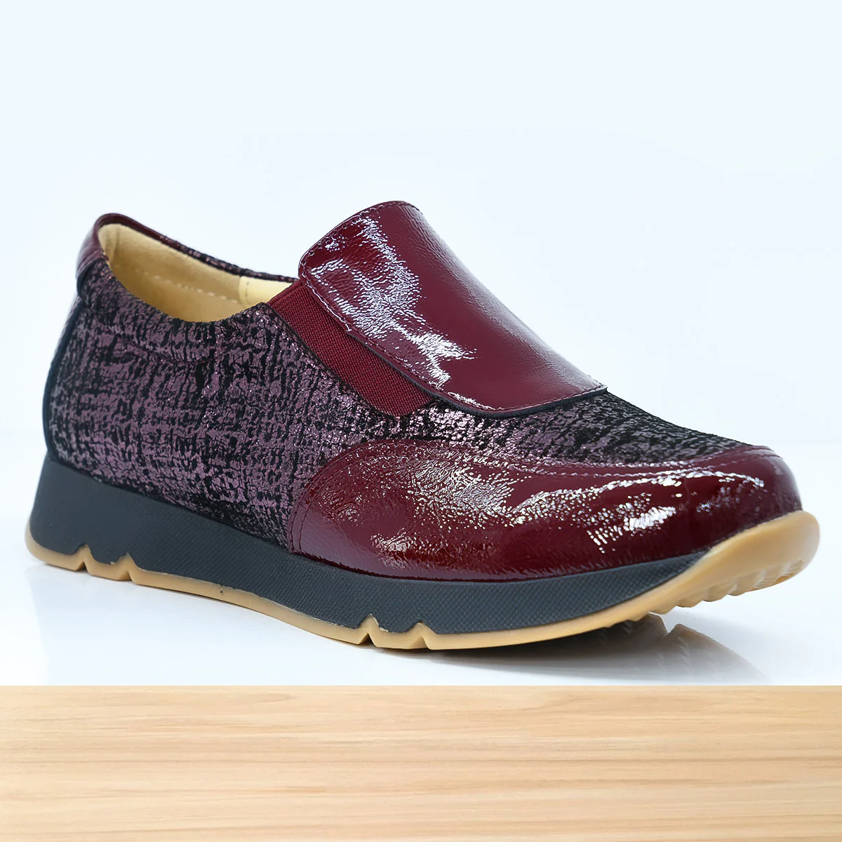 895F Mislo Cuir Bordeaux-C - Image 3