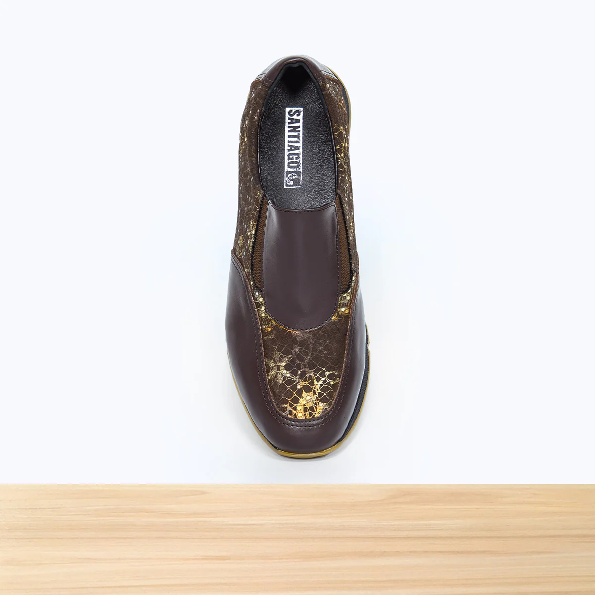 895F Mislo Cuir Marron Brillant - Image 6