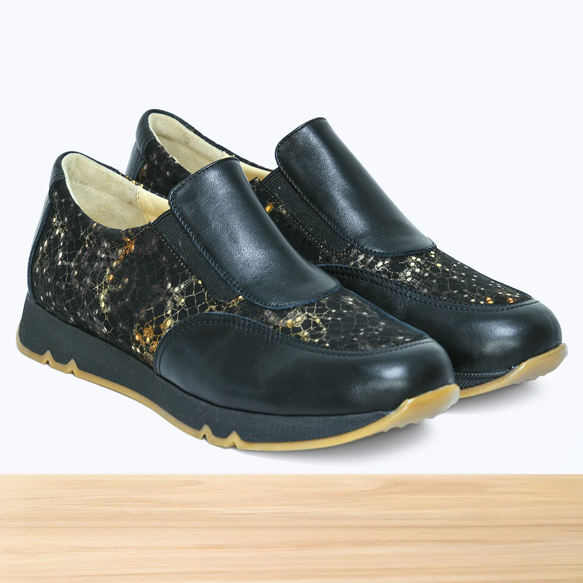 895F Mislo Cuir Noir Lézard - Image 4