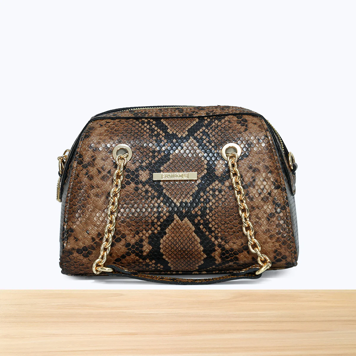 9195sc Cima Cuir Camel serpent - Image 3