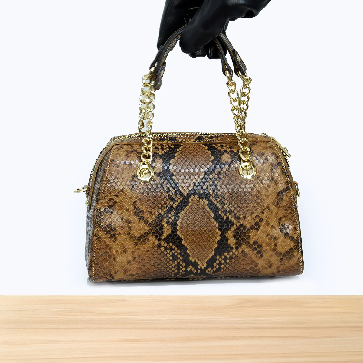 9195sc Cima Cuir Camel serpent - Image 6