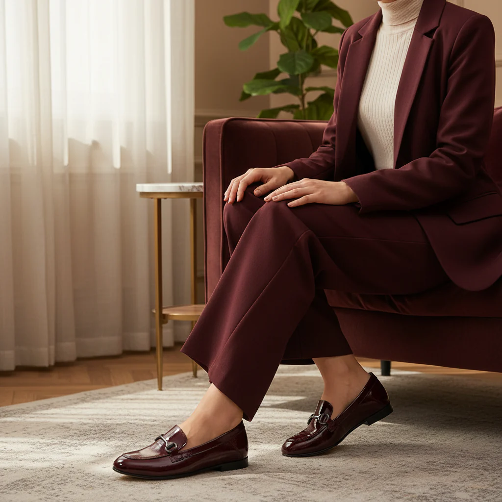 941F Mezia Cuir Bordeaux Arg - Image 5
