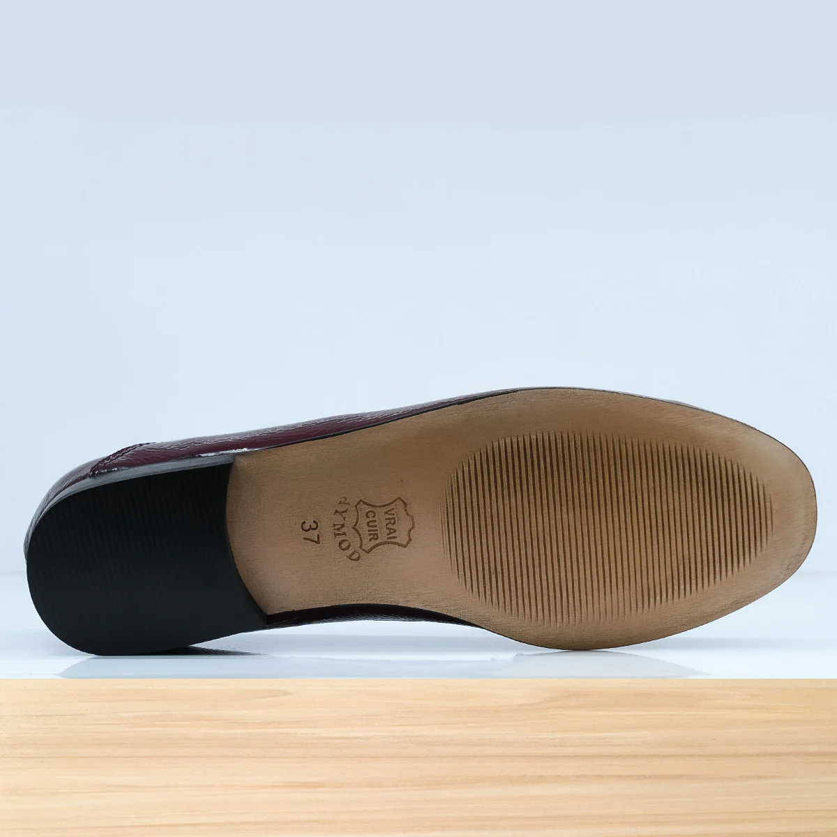 941F Mezia Cuir Bordeaux D - Image 5