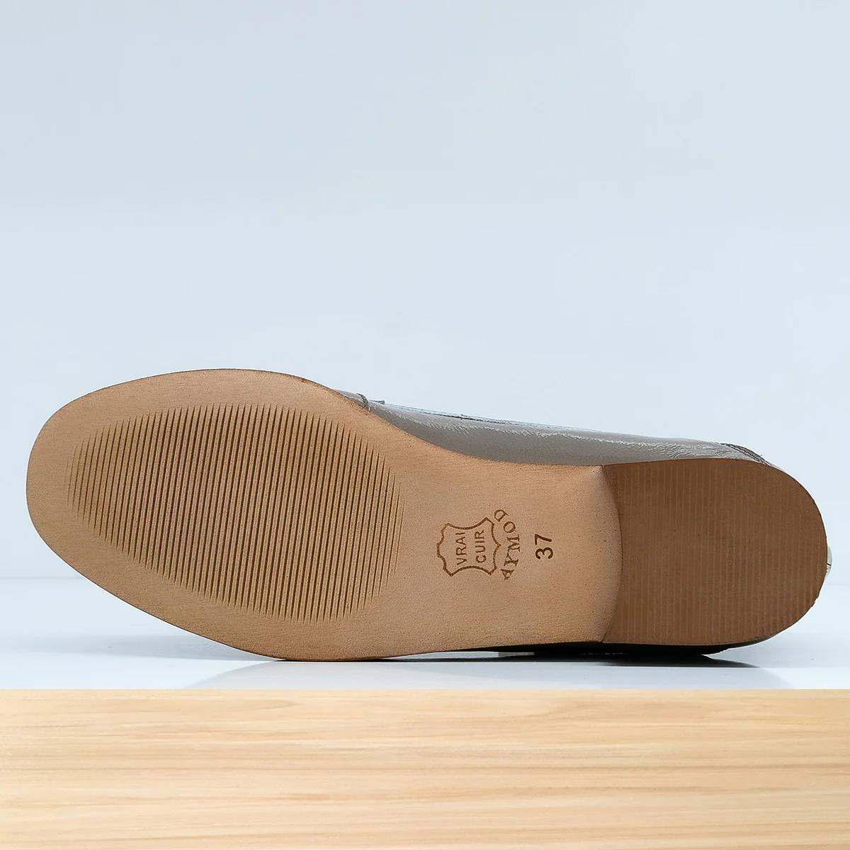 941F Mezia Cuir Taupe - Image 4