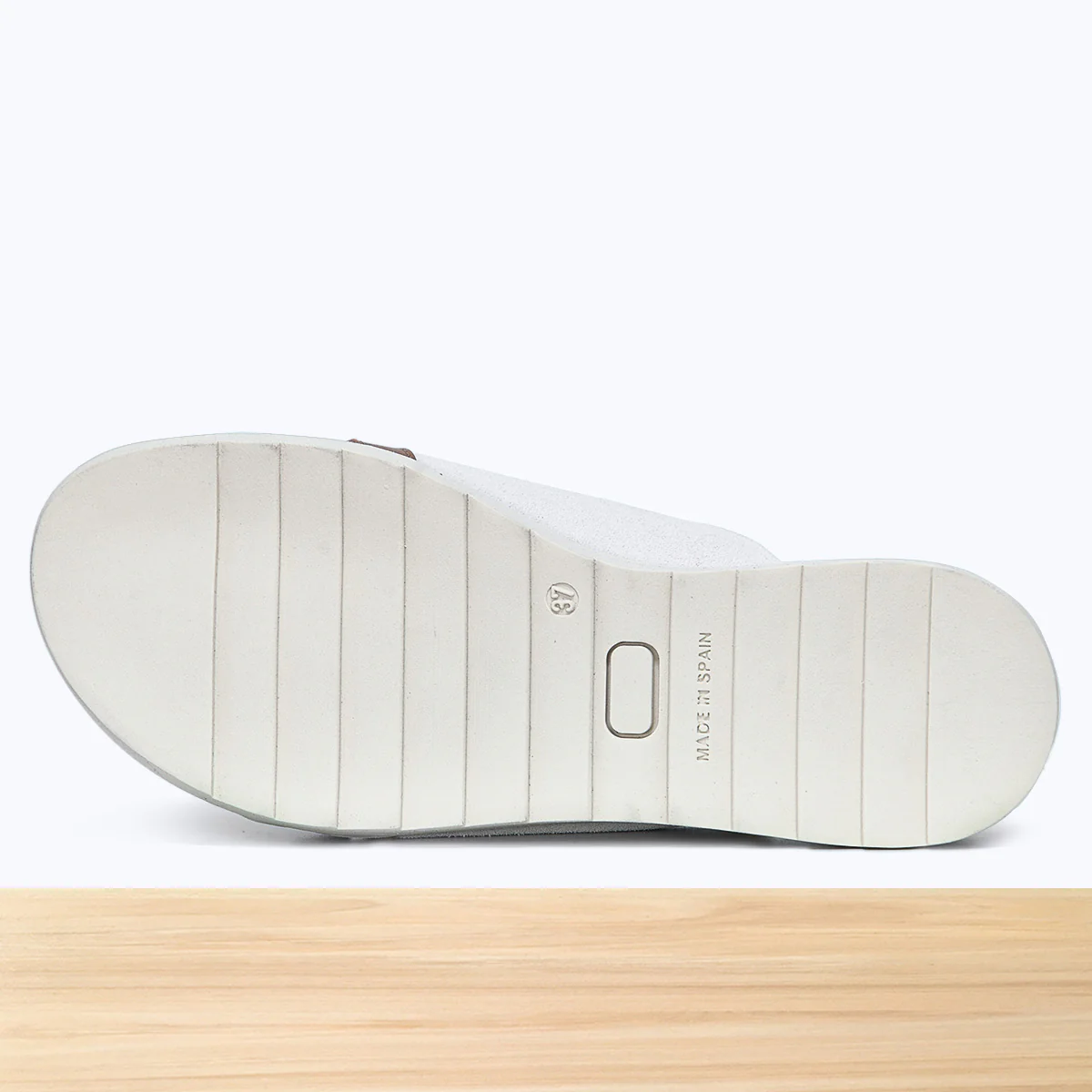 981F Velmira Cuir Blanc Cassé - Image 6