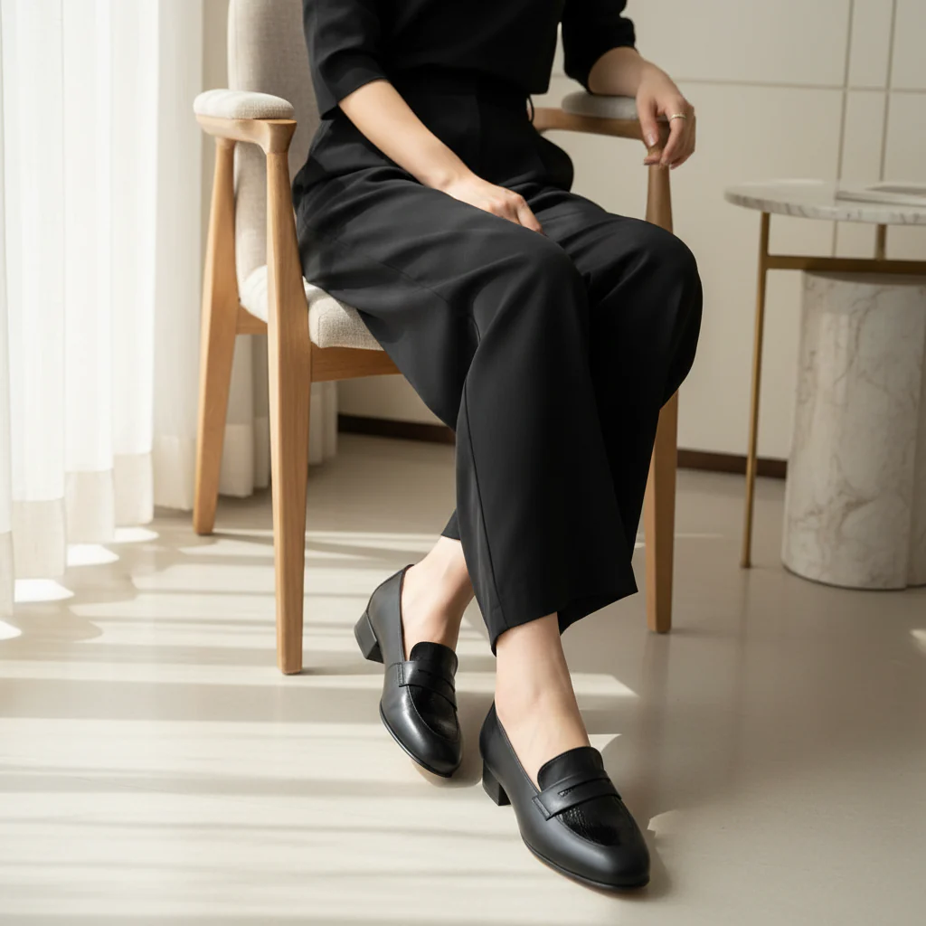 465 Bloom Cuir Noir - Image 2