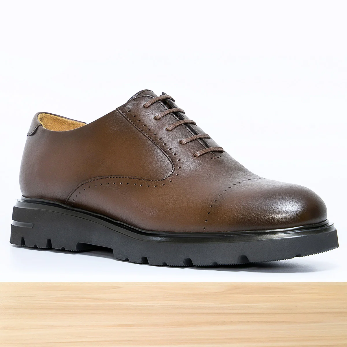 2930 CALVEY Cuir Marron - Image 3