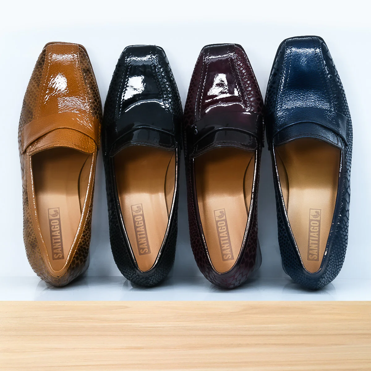 797F Elabia Cuir Bleu - Image 5