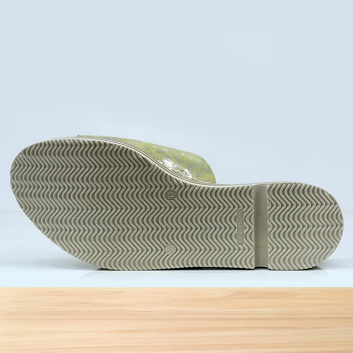950F Flor en Cuir Vert-Anis - Image 4