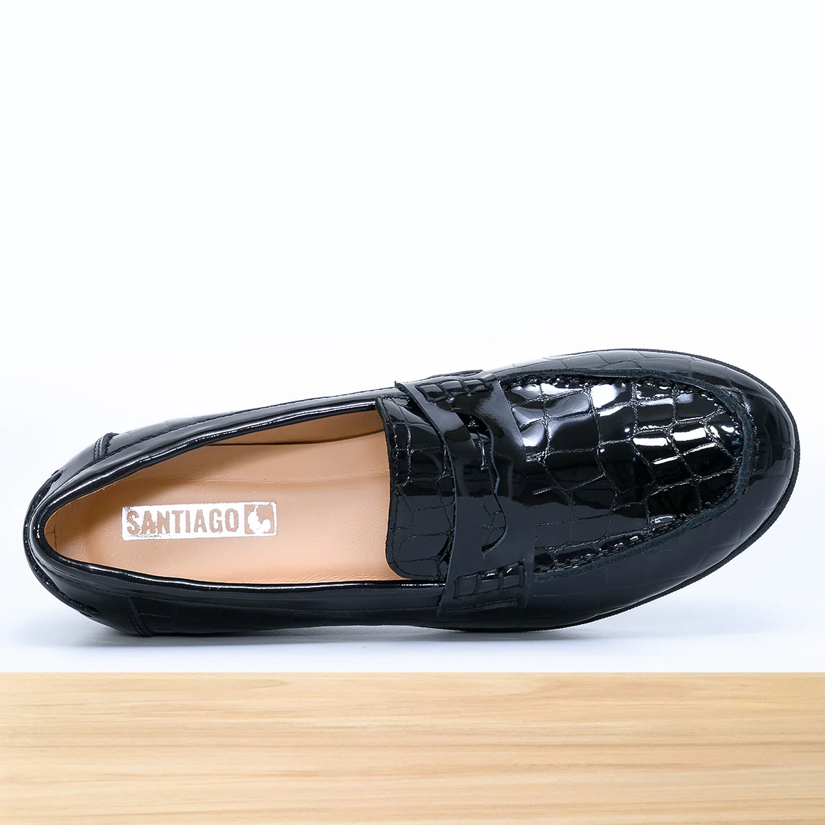 759F Glitsy Cuir Noir-Cro - Image 3