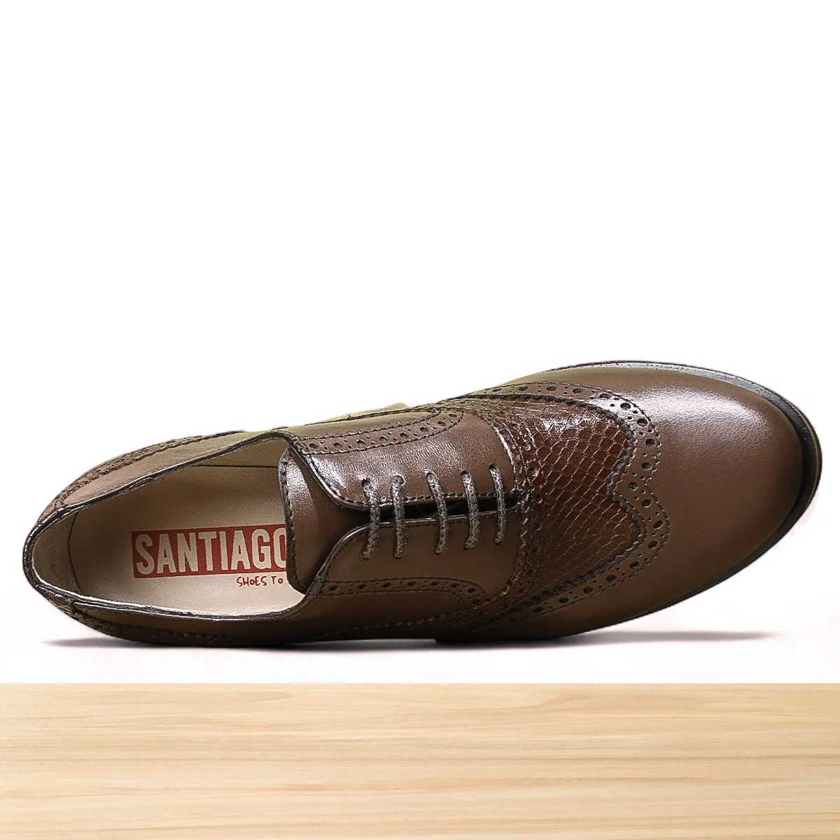 002F Jowel Cuir Marron - Image 3