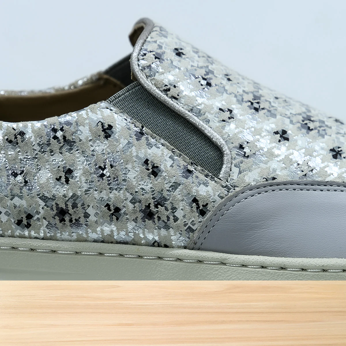 412F Kaza Cuir Gris - Image 4