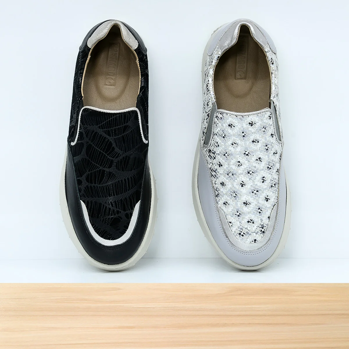 412F Kaza Cuir Gris - Image 6