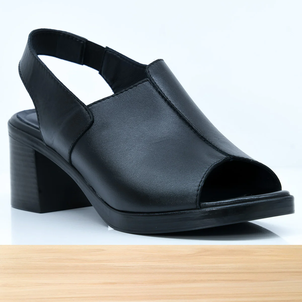 396F Mobella en Cuir Noir - Image 3