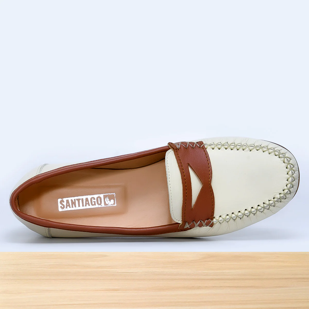 626F Padsy Cuir Beige - Image 3